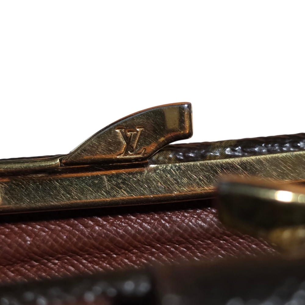 Authentic Louis Vuitton Monogram Snap Wallet & Kisslock Closure-COA W/ Purchase - Picture 14 of 16
